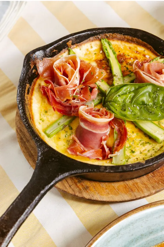 Shakshuka con pan pita