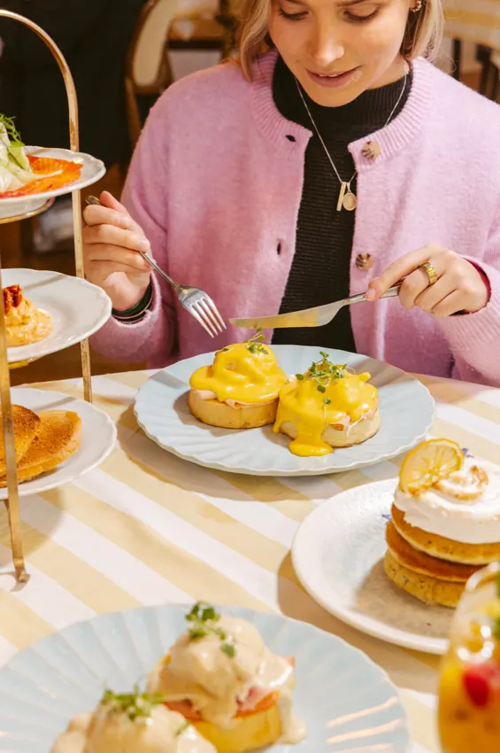 Una mañana de brunch con pancakes