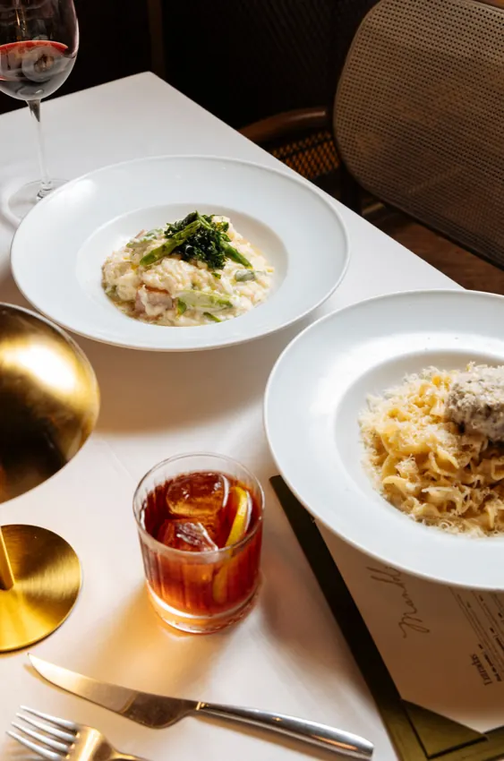 Pastas y platos de Lundin